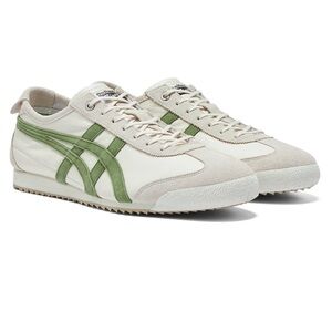 NWOT Unitsuka Tiger Mexico 66 Vintage Birch/Green Sneakers